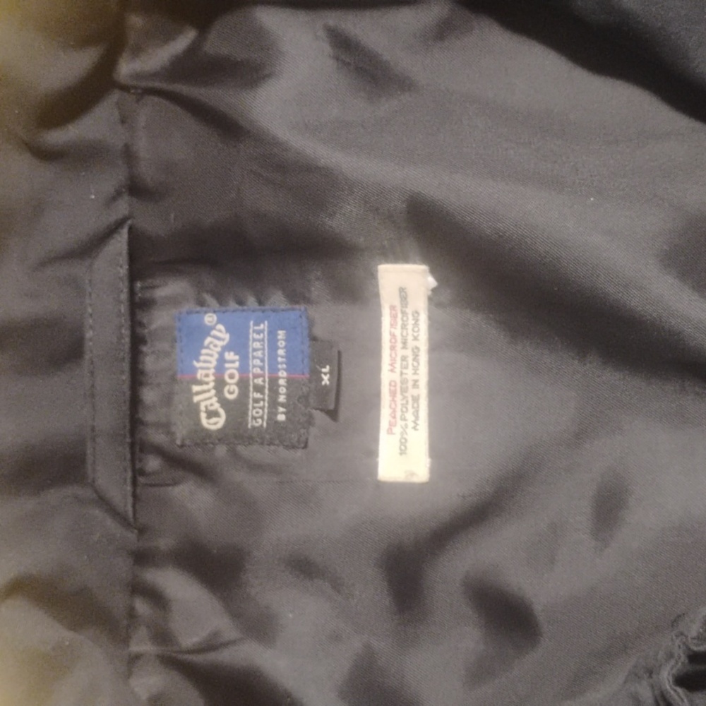 Callaway Men's Black Golf Vest